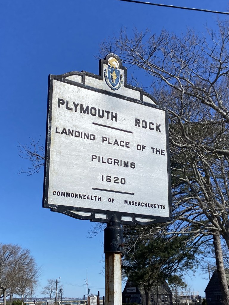 Plymouth Rock marker