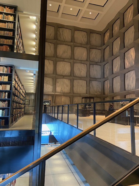 Beinecke Yale Library interior