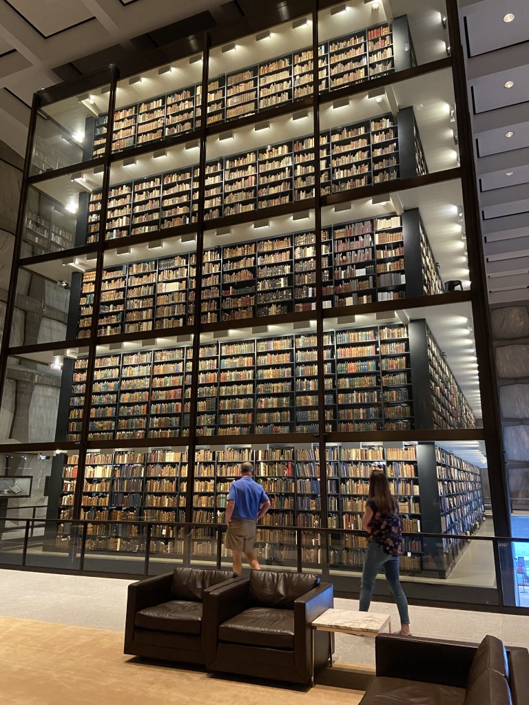 Beinecke Yale Library interior