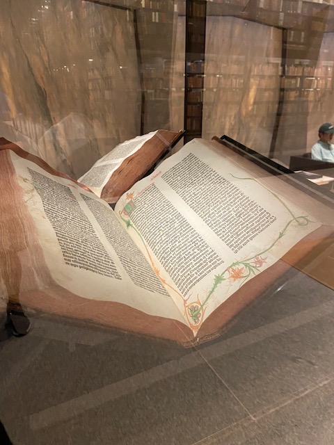 Yale Beinecke original Gutenberg Bible