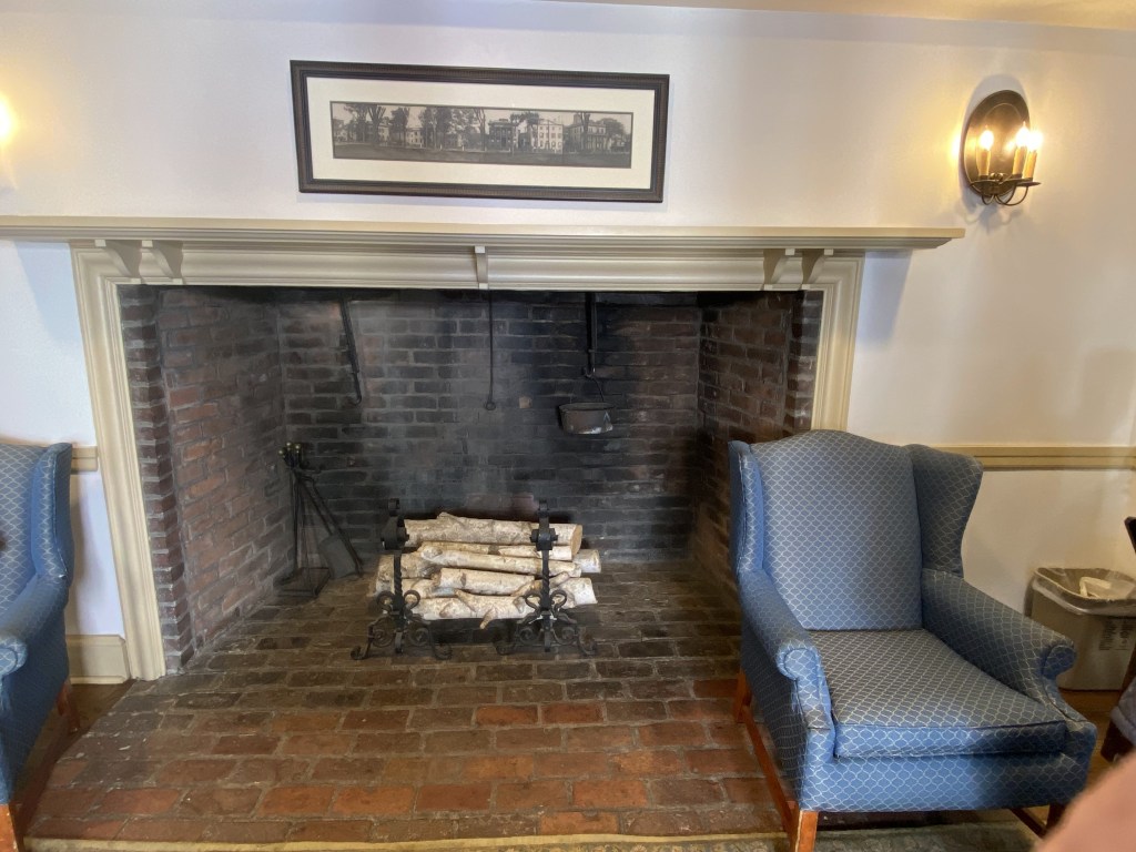  James Pierpont home New Haven CT. Hearth and fireplace