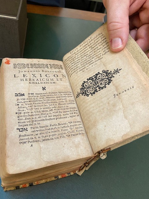 David Brainerd Jonathan Edwards Hebrew Lexicon Firestone Library Princeton NJ 