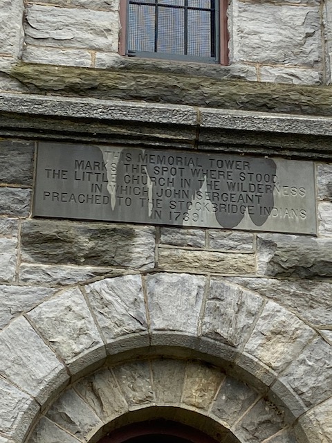 Children's Clock Tower Stockbridge MA site of John Sergeant's church 