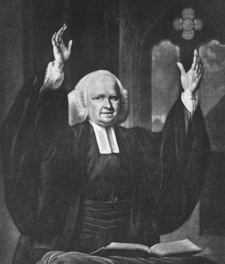 sketch of George Whitefield 