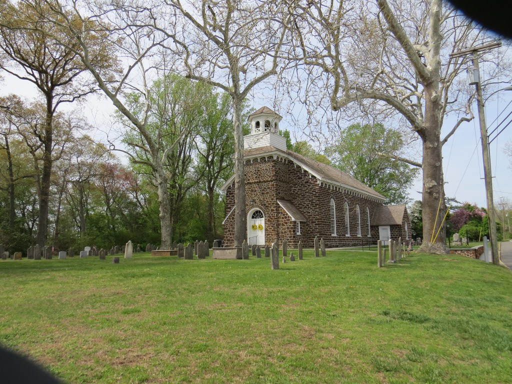 Deerfield Presbyterian Church in Deerfield, NJ where John Brainerd preached and is buried