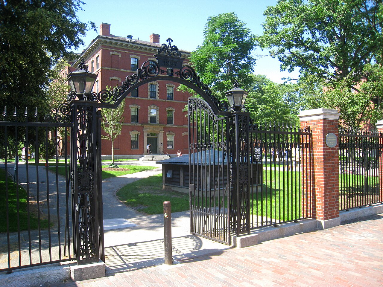 Harvard Anne Bradstreet gate