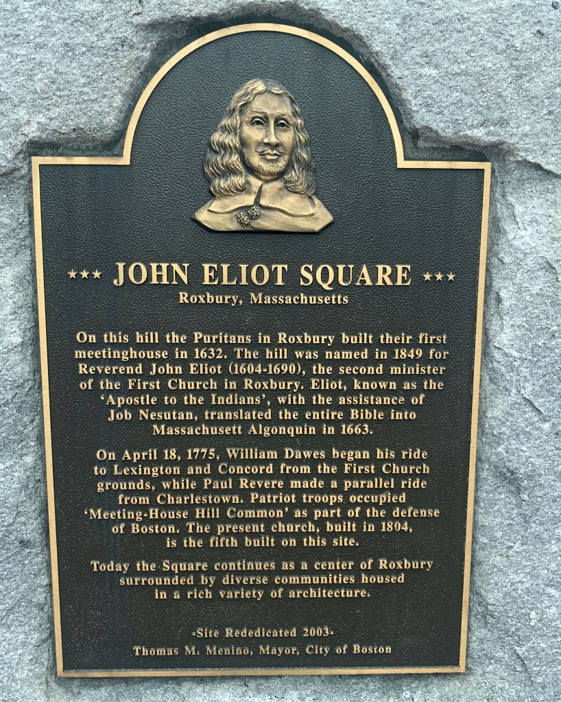 John Eliot square Roxbury, MA