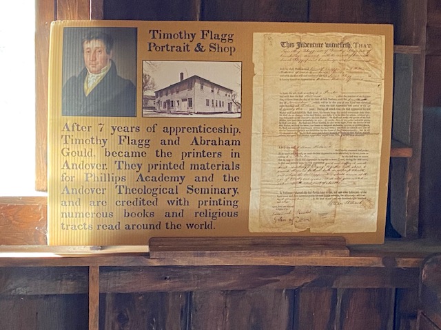 Timothy Flagg Portrait and Shop Andover Mass